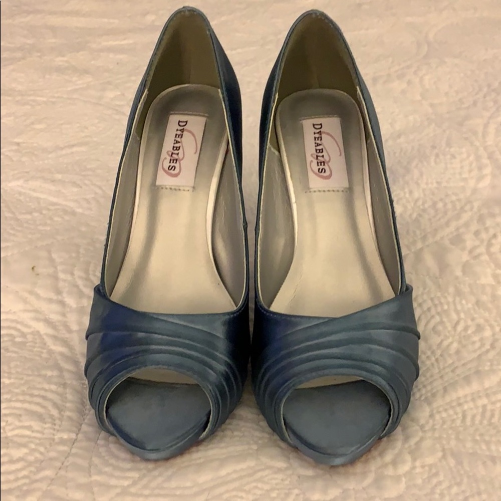 Blue heels